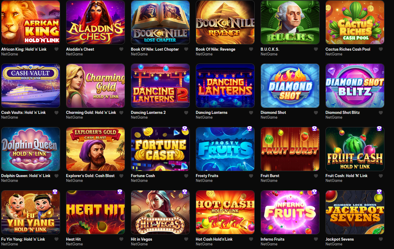 luckyhour casino games