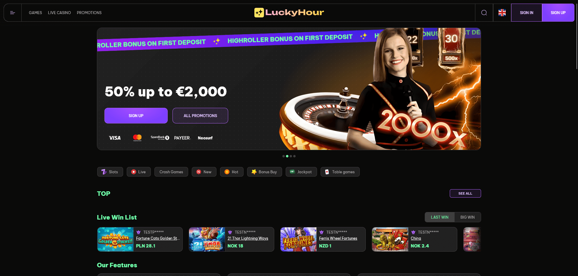 luckyhour casino review