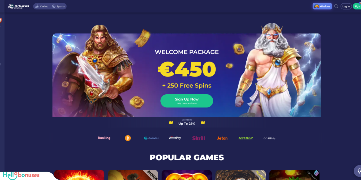 Bruno Casino Review