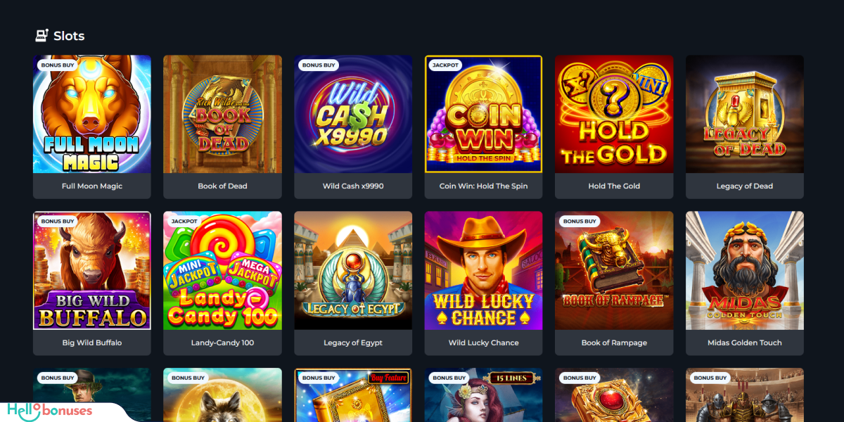 Winsane Casino Games