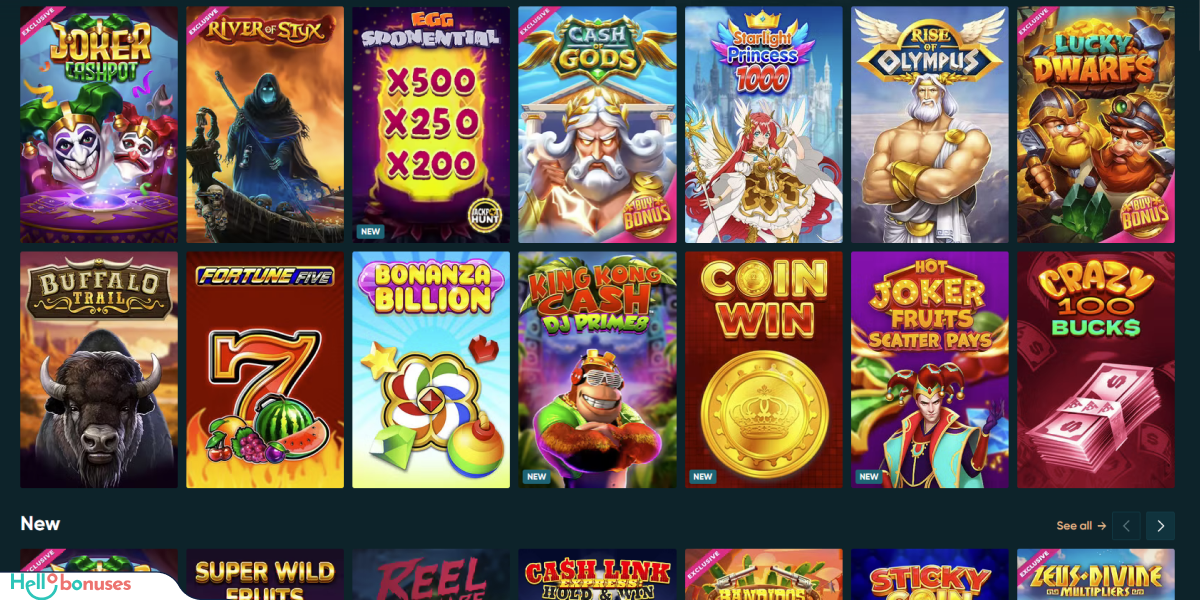 LegendPlay Casino Games