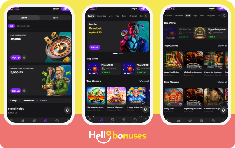 Memo Casino mobile