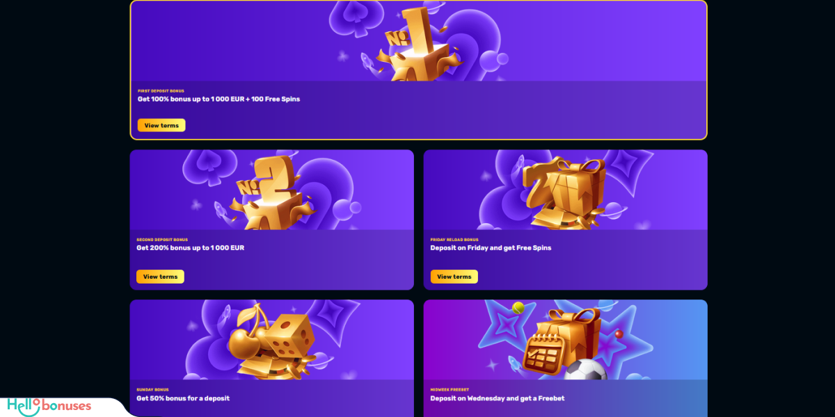 RocketPlay Casino Bonuses