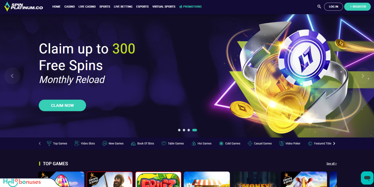 Spin Platinum Casino Review