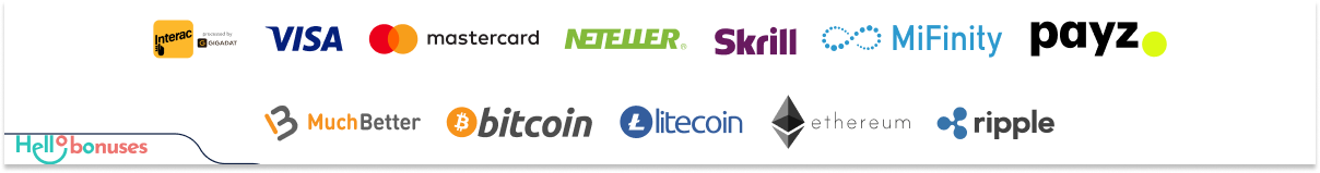Spin Platinum Casino payment methods