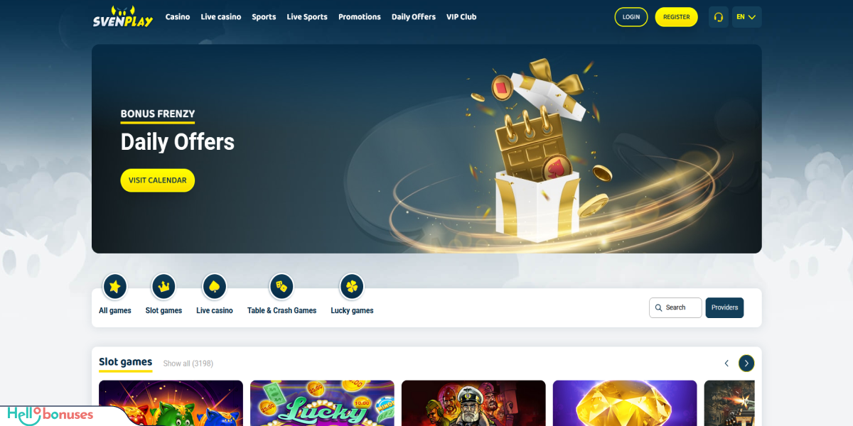 SvenPlay Casino Recensie
