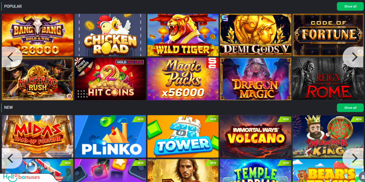 BeatBet Casino Games