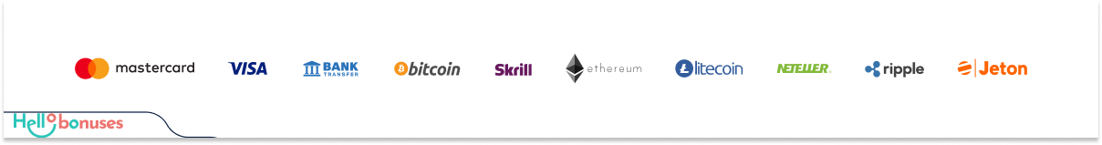 GodOfCoins Casino payment methods