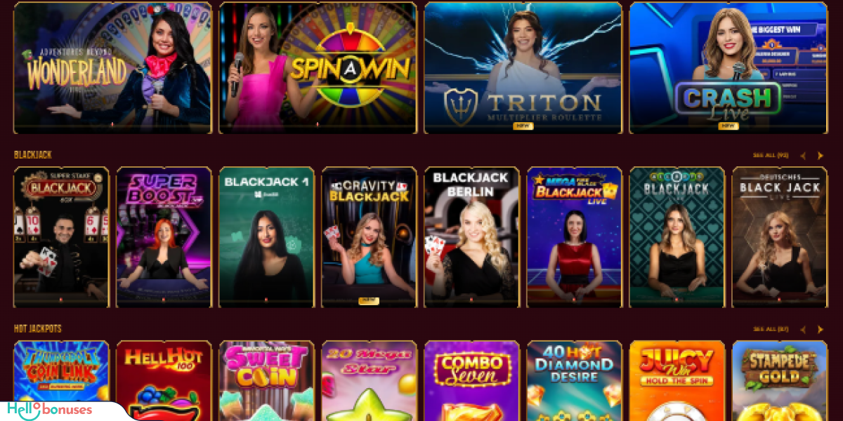 GrandClub Casino Games