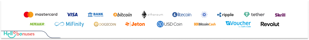 GrandClub Casino payment methods