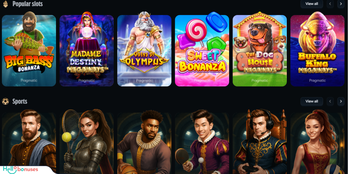 Kingdom Casino Games