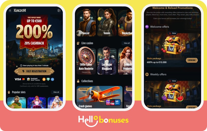 Kingdom Casino mobile