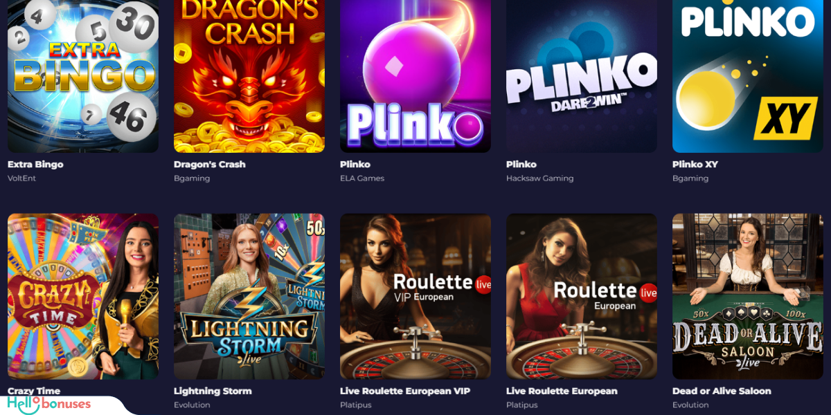 Slota Casino Casino Games