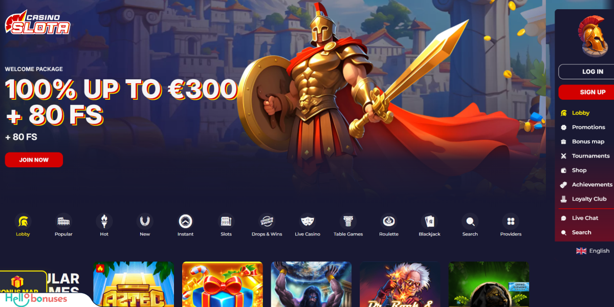 Slota Casino Casino Review