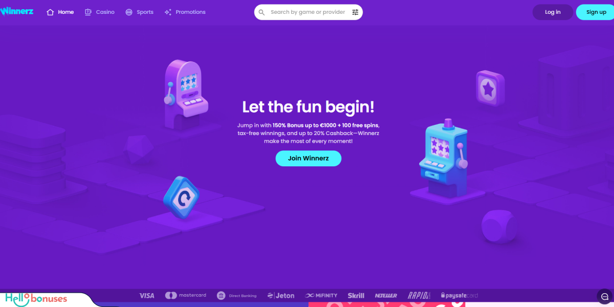 Winnerz Casino Review