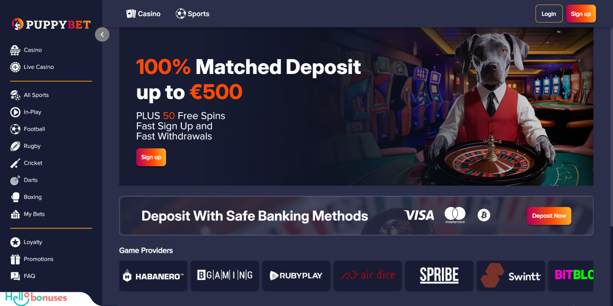 PuppyBet Casino Review