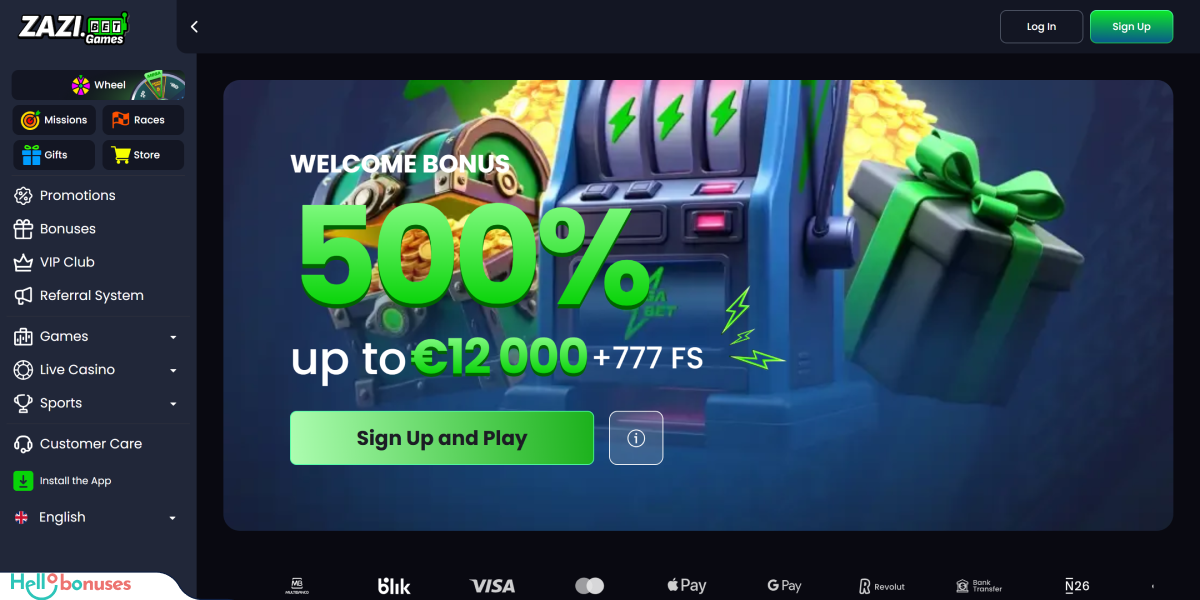 ZaziBet Casino Review