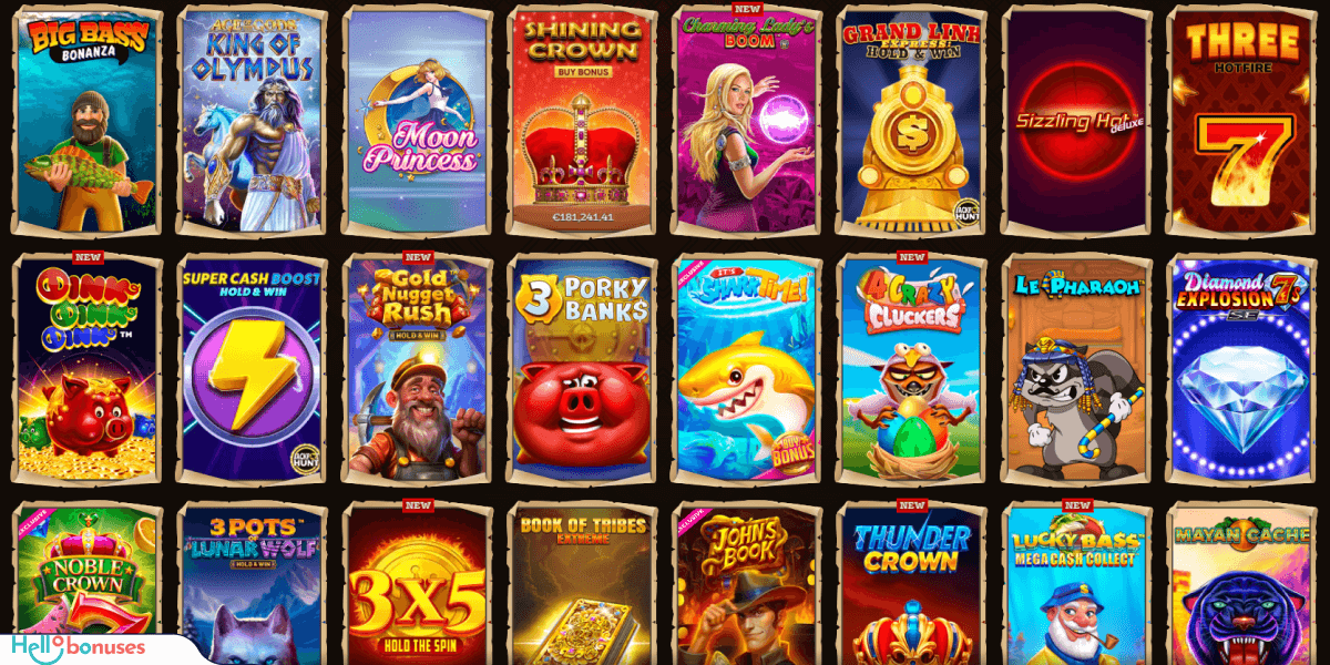 Jeux du casino Lizaro