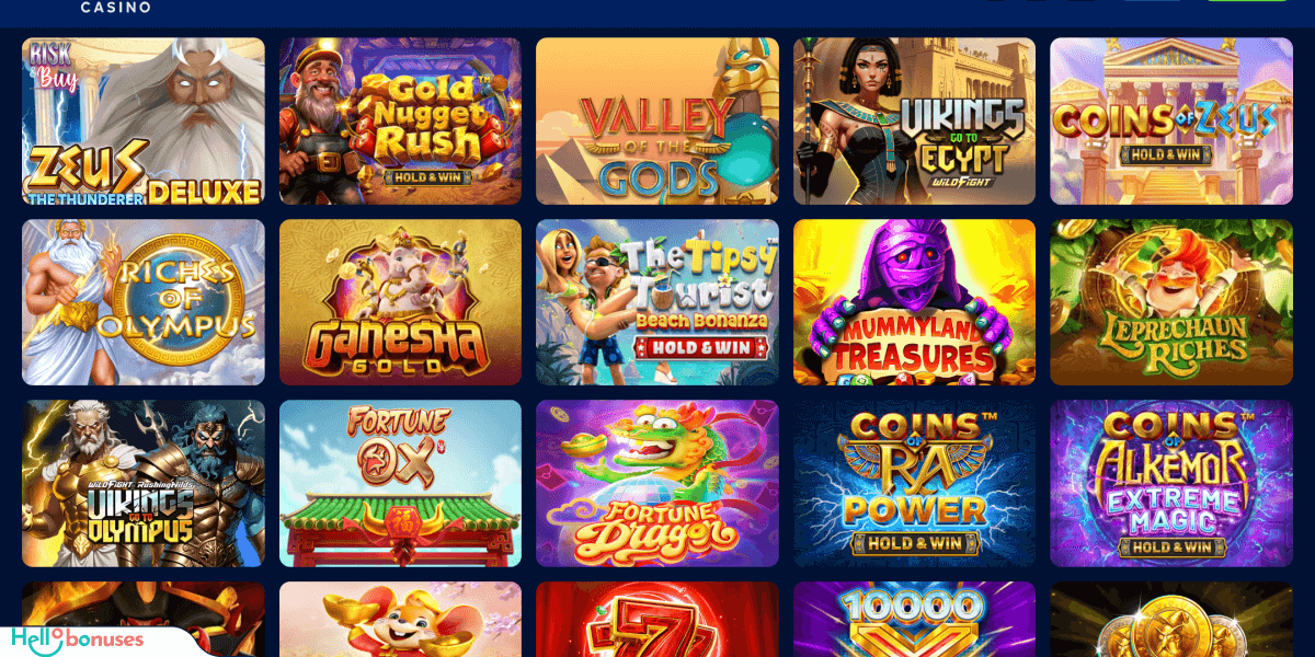 Spinny Casino Games