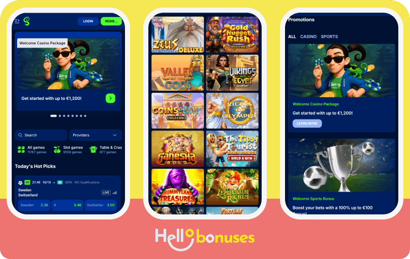 Spinny Casino mobile