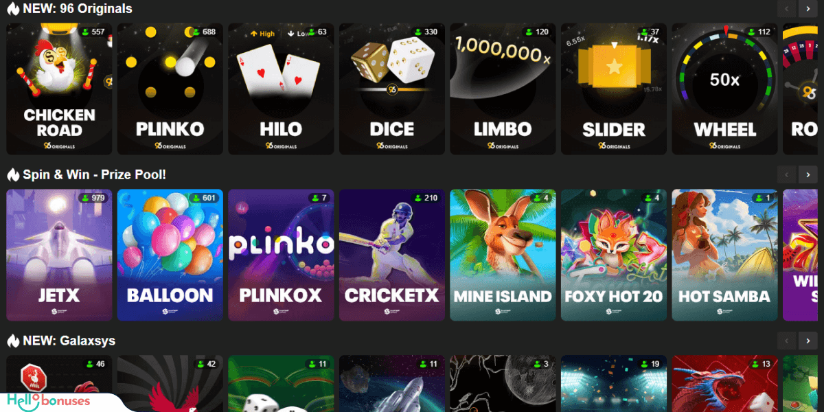 96.com Games