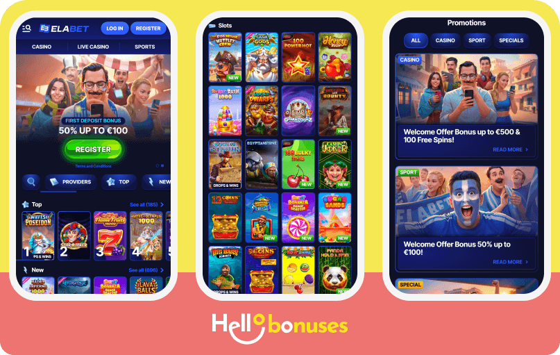 ElaBet Casino mobile