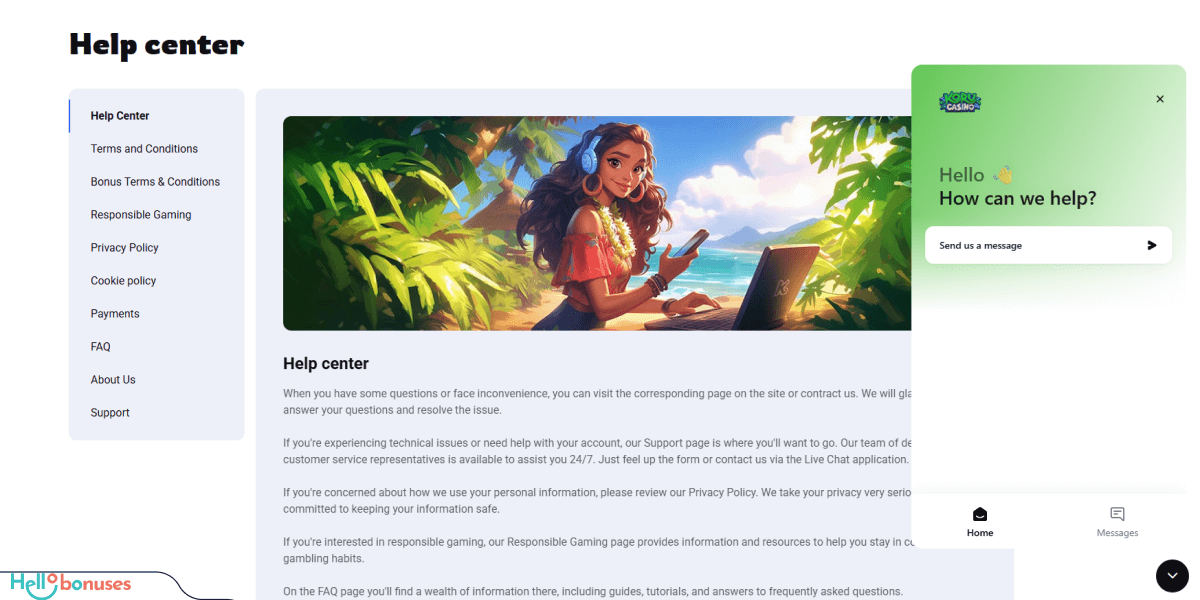 Koru Casino Support