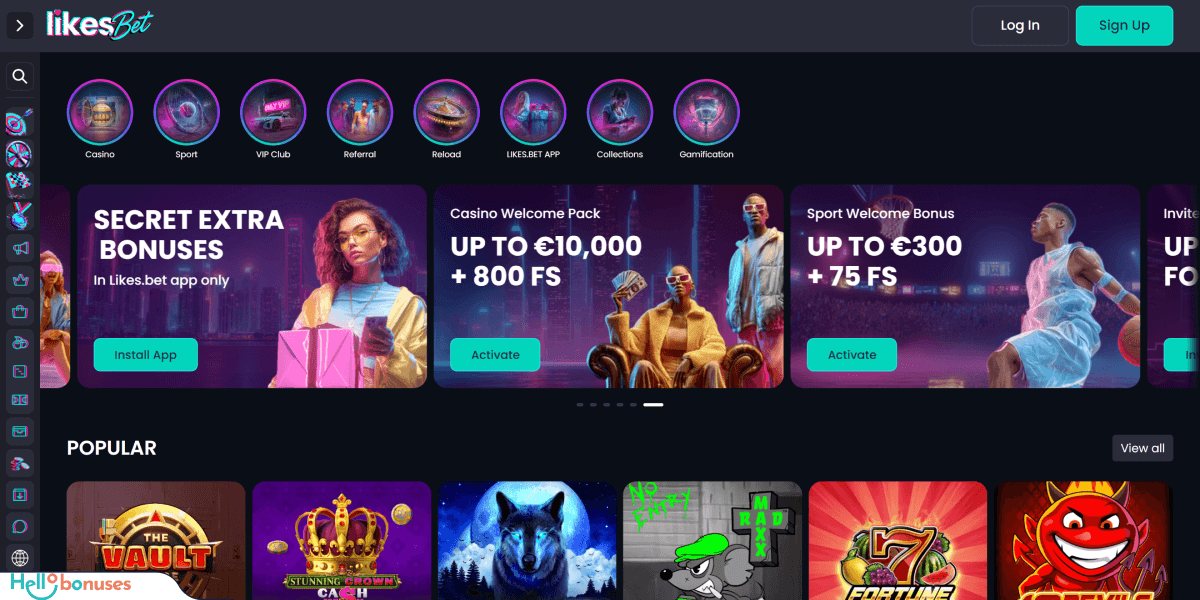 Likes.Bet Casino Review