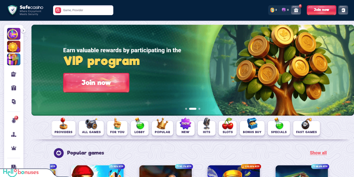 SafeCasino Review