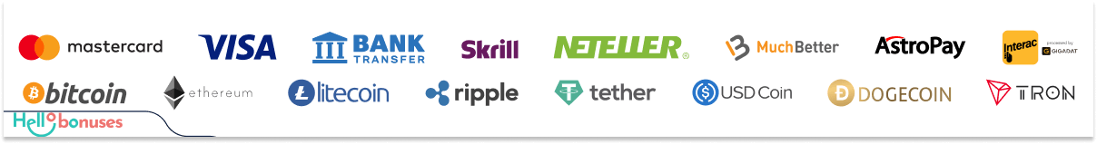 BruceBet Casino payment methods