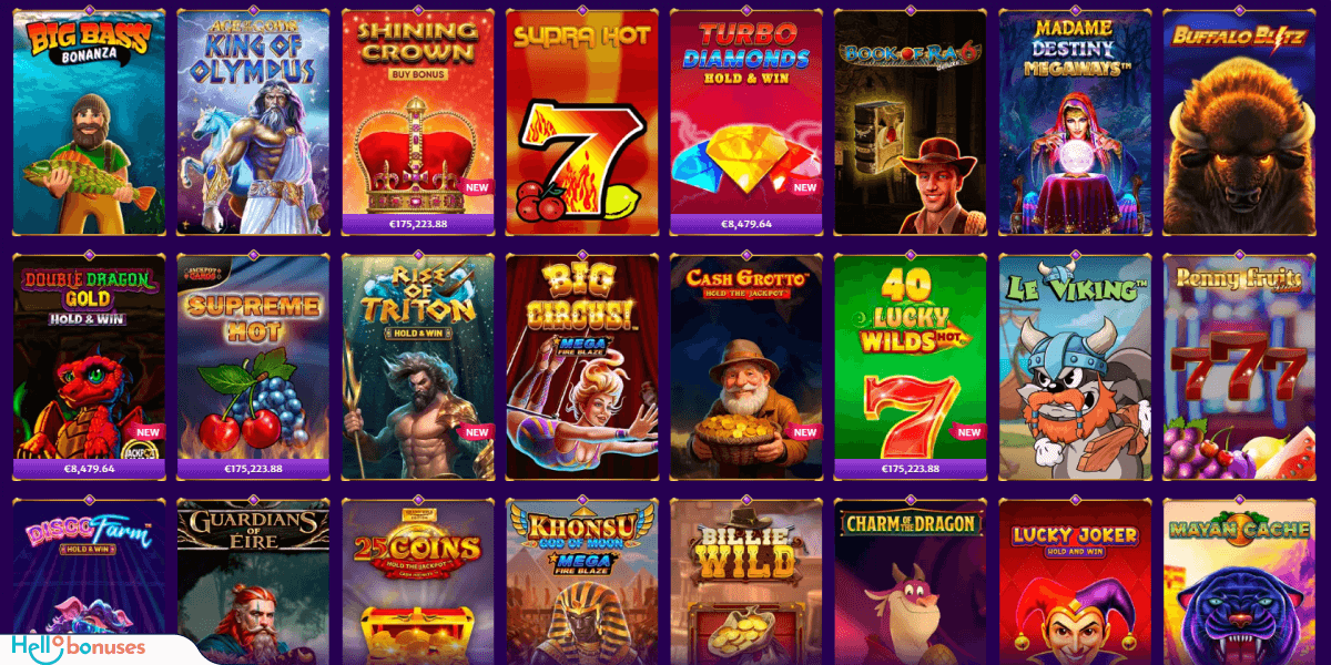 Midarion Casino Games