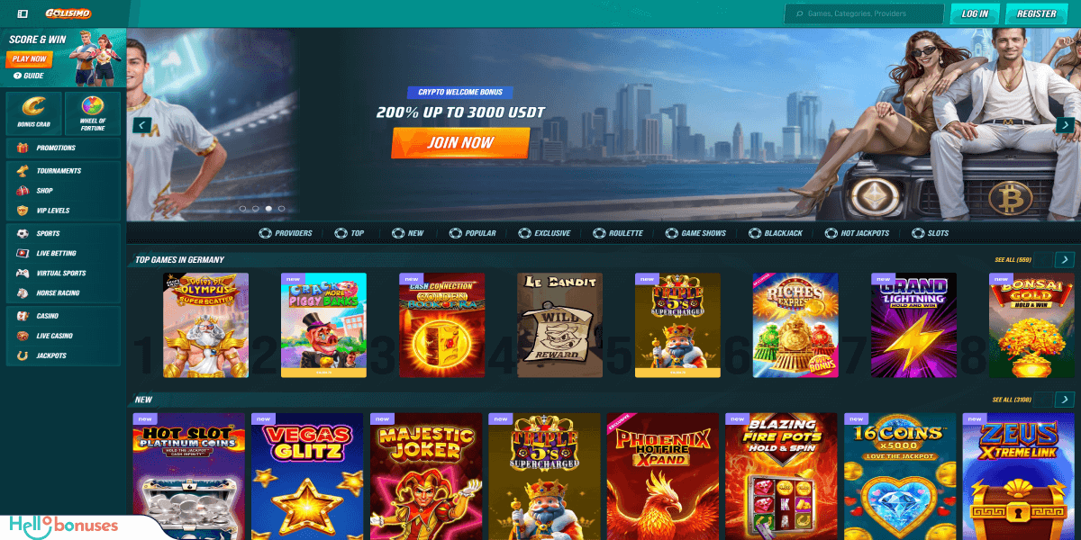 Golisimo Casino Review