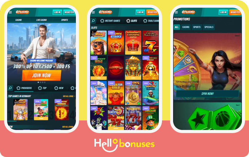 Golisimo Casino mobile