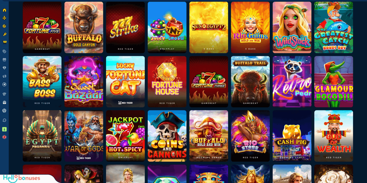 Grams.bet Casino Games
