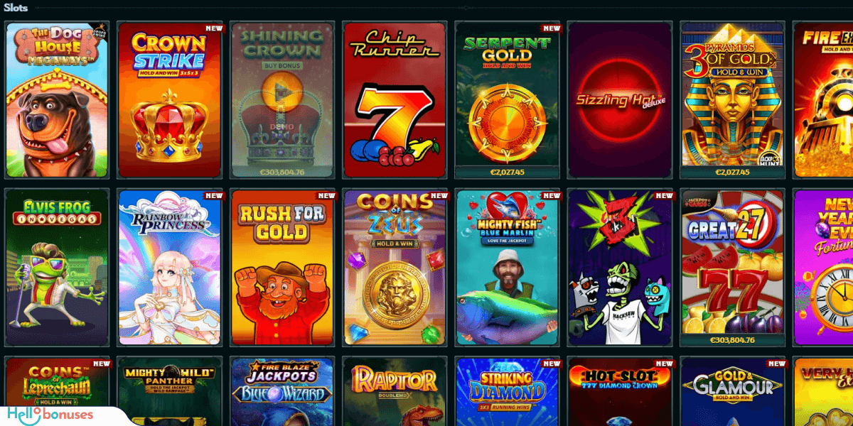 Ragnaro Casino Games
