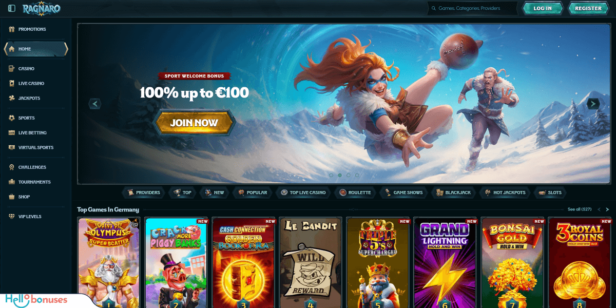Ragnaro Casino Review