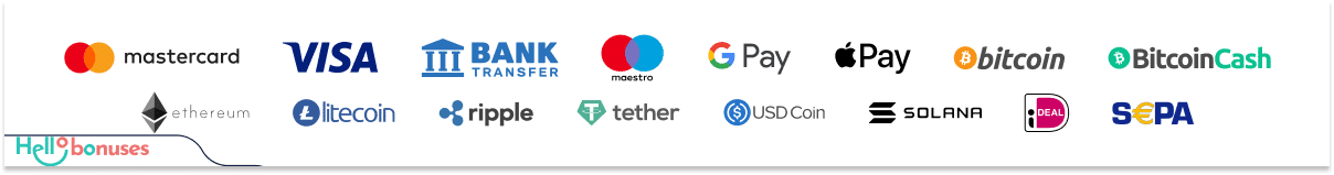 Revery Play Casino payment methods