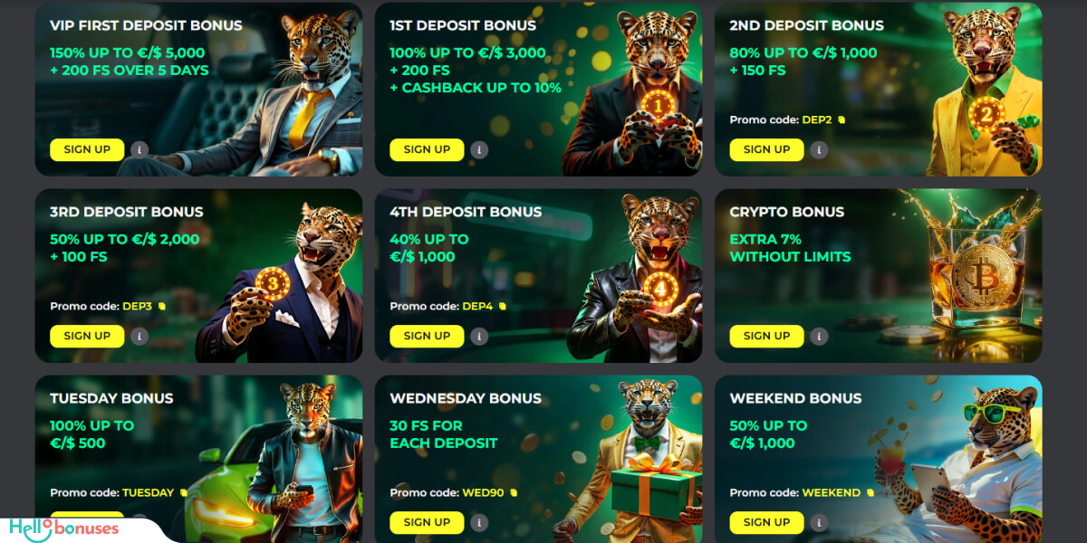 Bonus del Casinò BetPrimeiro