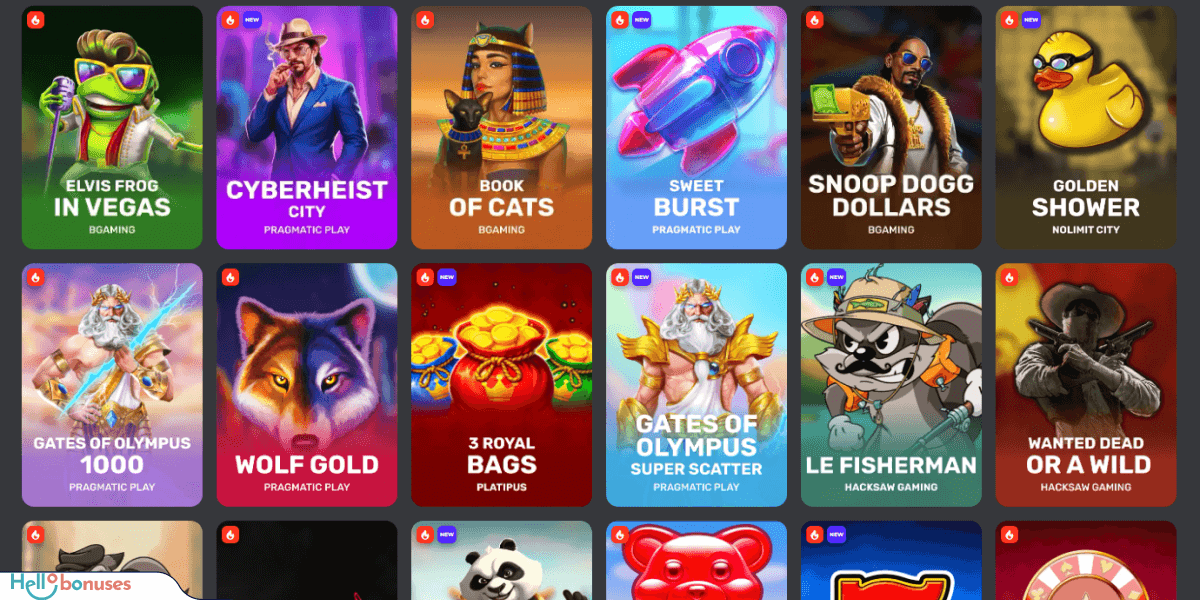 BetPrimeiro Casinò Games