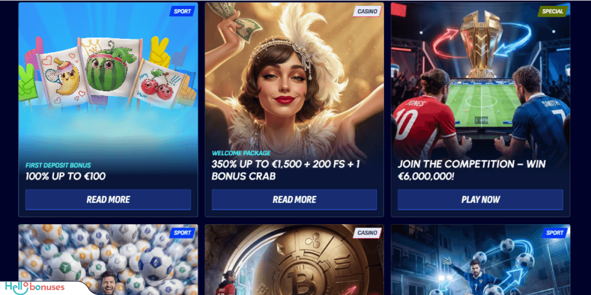 BetScore Casino Bonussen