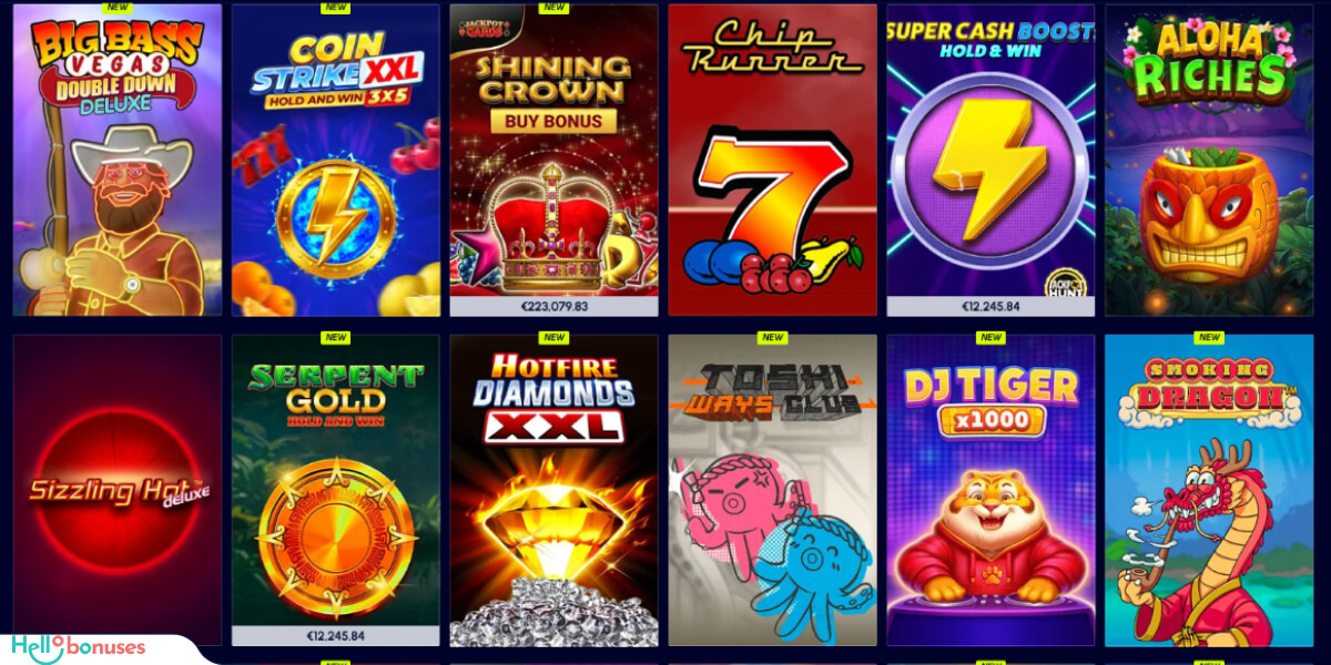 BetScore Casino Games