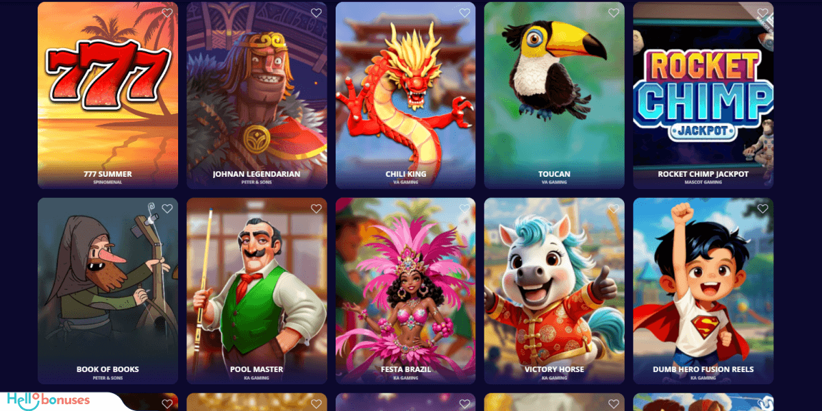 BonusKong Casino Games
