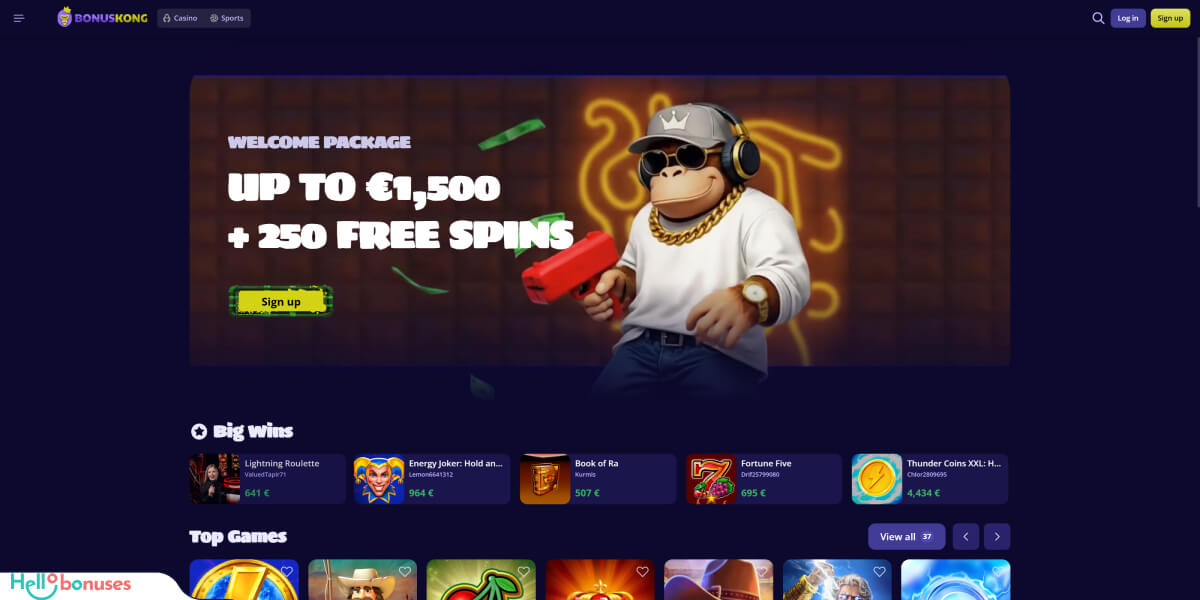BonusKong Casino Review