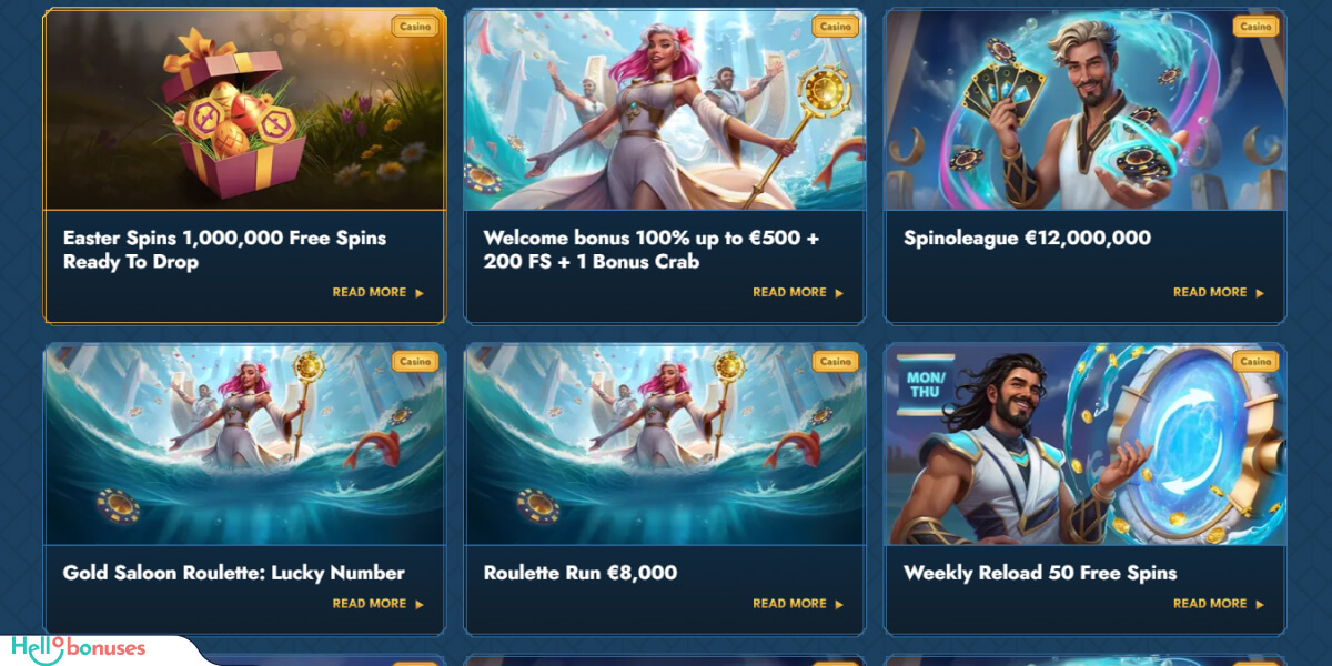 Bonus Casinò Casea