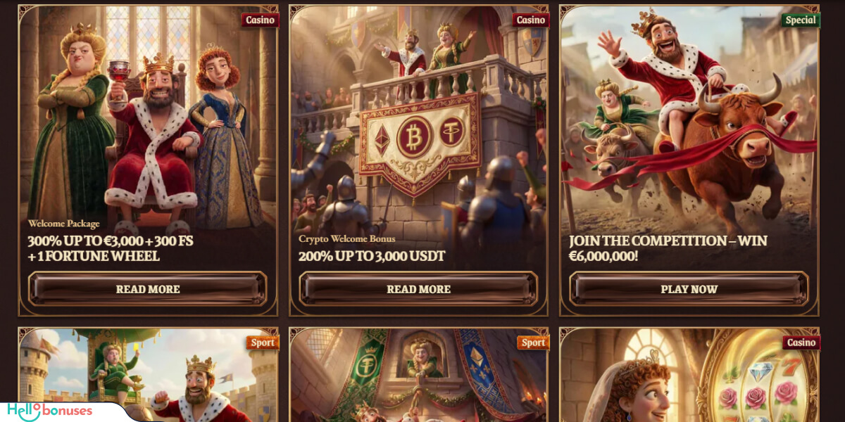Bonusy kasina CrazyTower