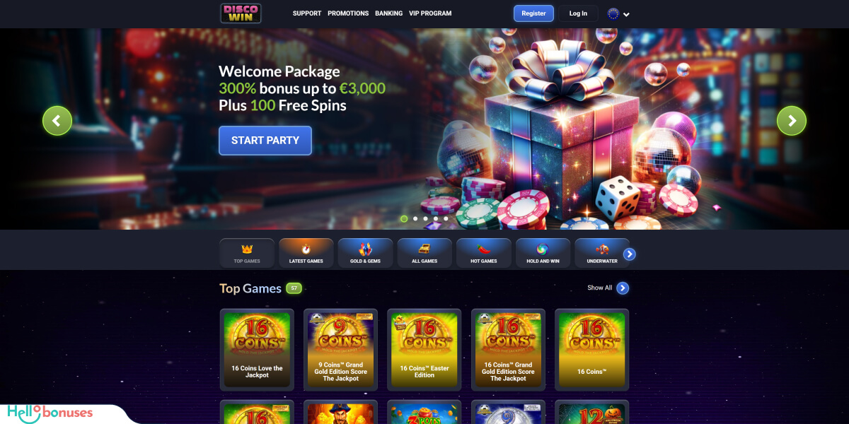 Disco Win Casino Bewertung