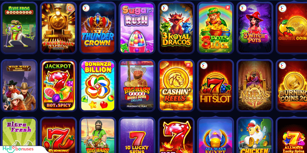 Juegos del Casino Golobet