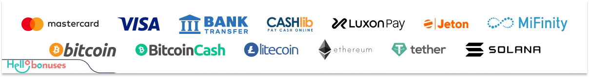 SpinTexas Casino payment methods