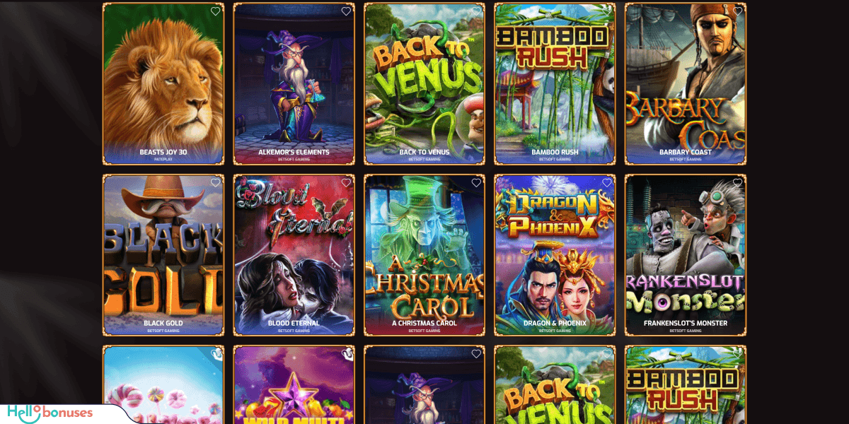 AFKSpin Casino Games