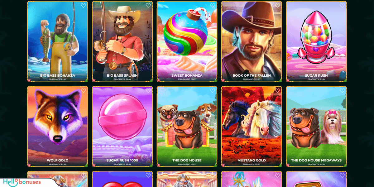 Slotrize Casino Games